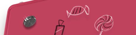 Whiteboard Glass Candy Pink