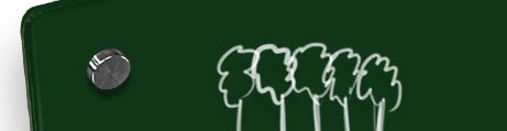 Whiteboard Glass Forest Green