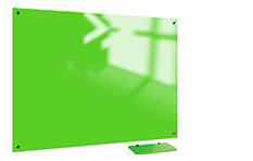 Whiteboard Glass Lime Green