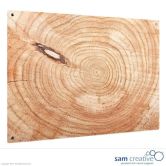 Glass Series Ambience Wooden Log 45x60 cm