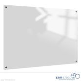 Glassboard Solid Clear White Magnetic 60x90 cm