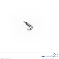 Suspension hook for rail system, 1 piece