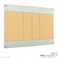 Whiteboard Glass Solid Volleyball 60x90 cm