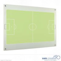 Whiteboard Glass Solid Football 120x180 cm