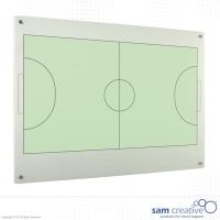 Whiteboard Glass Solid Futsal 60x90 cm