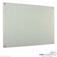 Whiteboard Glass Squared 1x1 cm 30x45 cm
