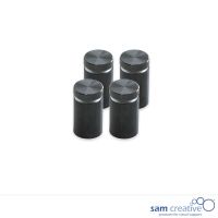 Installation set Glassboard Solid black (set 4)