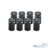 Installation set Glassboard Solid black (set 8)