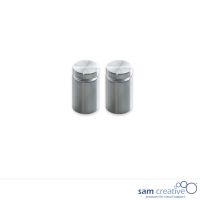 Installation set Glassboard Solid Steel (set 2)