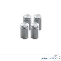 Installation set Glassboard Solid Steel (set 4)