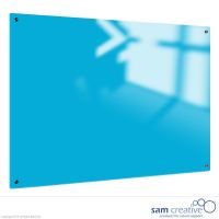 Whiteboard Glass Solid Icy Blue 45x60 cm