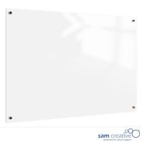 Whiteboard Glass Solid Transparent 60x90 cm